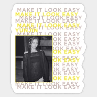 Yunjin Le Sserafim Easy Sticker